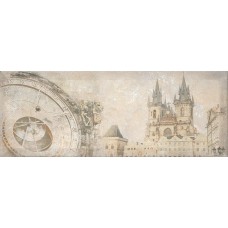 Декор 15x40 Antica серый 1